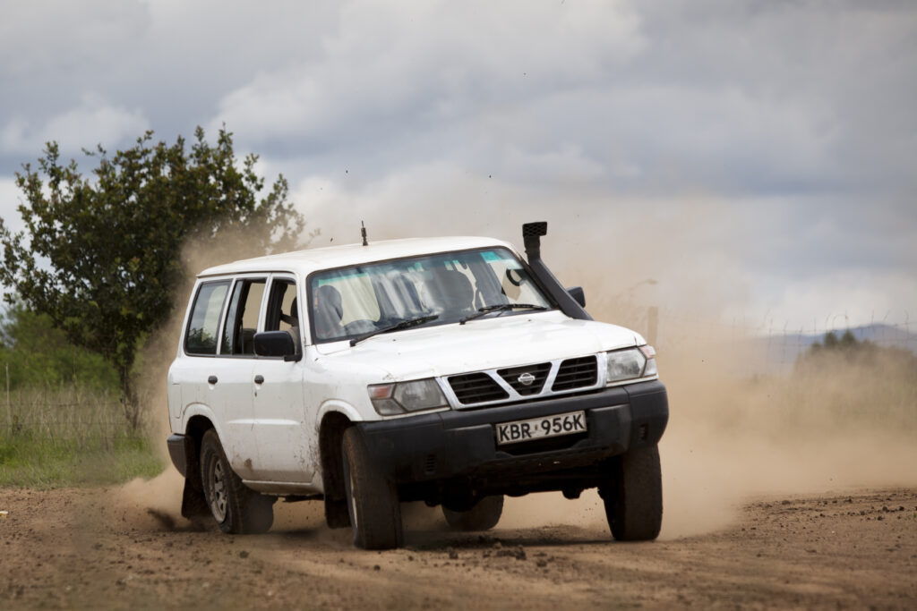 Defensive driving training. Kenya, Africa